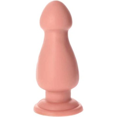 Monolite Лепяща се нестандартна отливка - дилдо Butt Plug "MONOLITE EL PENON FLESH" 26 см