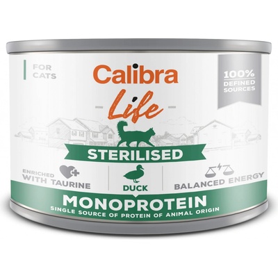 Calibra Cat Life Sterilised Duck 200 g