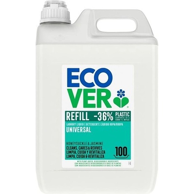 Ecover univerzální prací gel zimolez a jasmín 5 l