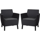 Keter Salemo Duo Set grafit 2 ks