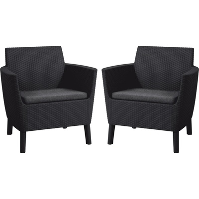 Keter Salemo Duo Set grafit 2 ks