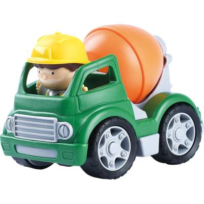 Playgo Auto stavební s figurkou 14x9,9x10,7 cm