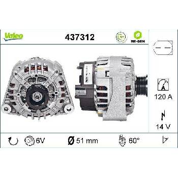 generátor VALEO 437312