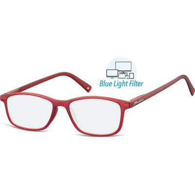 Montana Eyewear Brýle na čtení a na počítač BLF51B červené
