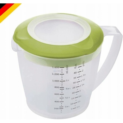 Westmark, Mixovací nádoba s víčkem a odměrkou zelená Helena 1,4l