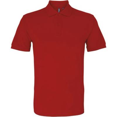 Asquith & Fox pánske polo tričko AQ010 Cherry Red