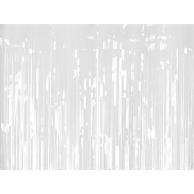 PartyDeco Párty závěs bílý, 100 x 200 cm – Sleviste.cz