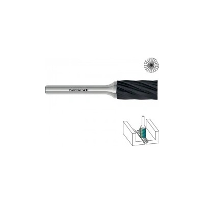 Karnasch Борфреза B (ZYB) Ø 8, 0 x 20, 0 (Ø 6, 0) | 65mm HP-7 NON FE BLACK-TEC (115015075)