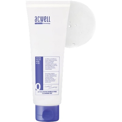 ACWELL pH Balancing Bubble Free Cleansing Gel - Почистващ гел за лице за чувствителна кожа 160мл