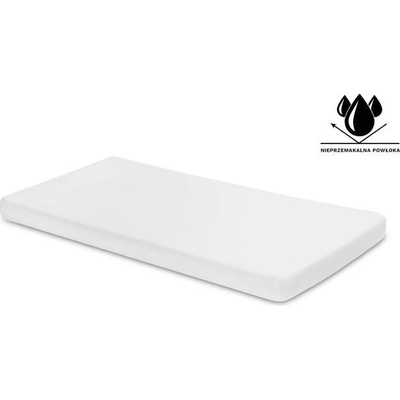 Sensilo Nepromokavé prostěradlo jersey bílé 70x140