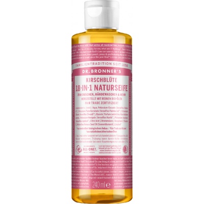 Dr. Bronner's prírodné mydlo z čerešňového kvetu 240 ml