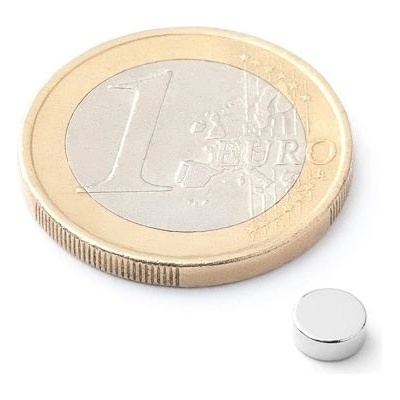 Neodymový kotoučový magnet KT-05-02-N – Zboží Dáma