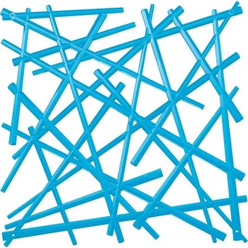 Koziol Декоративен панел Stixx наситено син прозрачен (1104598)