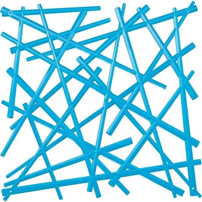 Koziol Декоративен панел Stixx наситено син прозрачен (1104598)