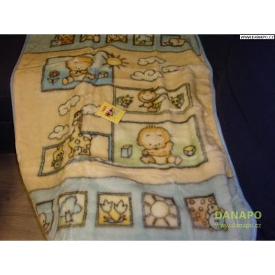 DANAPO Deka modro béžová