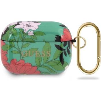 Guess Калъф Guess Flower Collection за Apple AirPods Pro, Blue