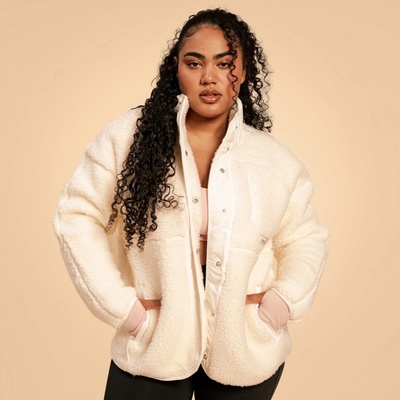 BeastBink Dámska bunda Bliss Ivory