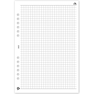 REALSYSTEM 1/413 квадратна мрежа за бележки пръстен календар аксесоар 1413-00 (1413-00)