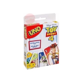 Mattel Uno Toy story 4: Příběh hraček