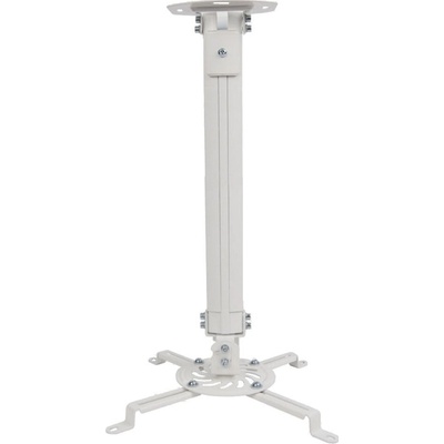 Techly Univerzální stropní držák na projektor 38-58 cm 13.5 kg stříbrný (309654)