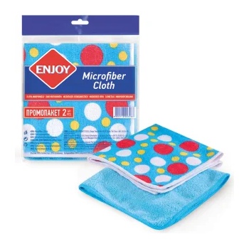 Image 1 of ENJOY Микрофибърни кърпи 2 бр. Enjoy (HSTM020)