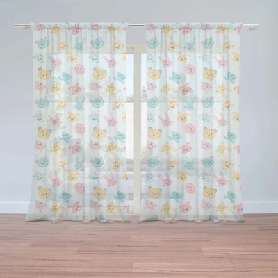 Sablio Záclony Detské hračky: 2ks 150x250cm