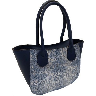 Donatella dámská kožená kabelka DV53019 modrá