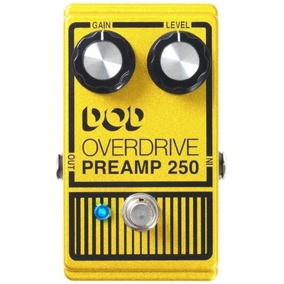 DOD 250 Overdrive True Bypass Preamp Pedal Eфект за китара (DOD250)