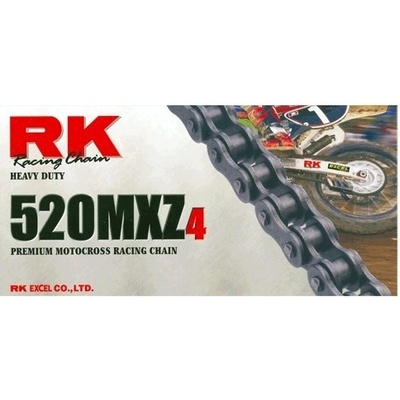 RK Racing Chain Řetěz 520MXZ4 118 – Zboží Mobilmania