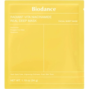 Biodance Radiant Vita Niacinamide Real Deep Mask 1 pc/34 g