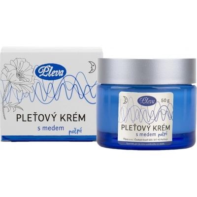 Pleva medový pleťový krém na suchú pleť nočný 50 g