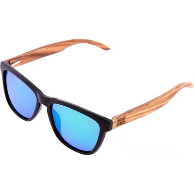 Snowbitch spring hinge zebra wood temple MULTI2292