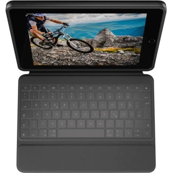 Logitech Калъф, Logitech Rugged Folio, QWERTZ (920-011200)