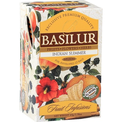 Basilur Tea Fruit Indian Summer 20 x 1,8 g