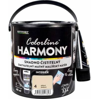 KITTFORT Colorline HARMONY 2,5 l písková matná