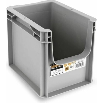 ARTPLAST Stohovateľná modulárna krabica Linea EUROBOX 20 × 15 × 17 cm