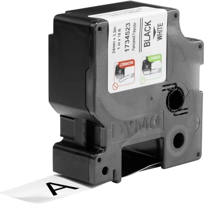 etikety DYMO IND RHINO 1734523 polyester Farba pásky: biela Farba písma:čierna 24 mm 5.5 m