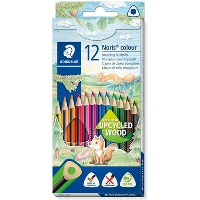 Staedtler Noris Colour sada farebných trojhranných ceruziek 187 12 rôznych farieb 187 C12