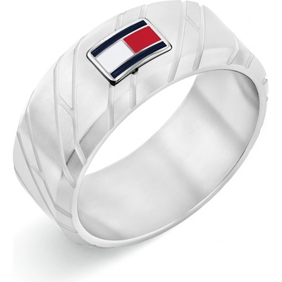 Tommy Hilfiger Oceľový prsteň pre mužov Lars 2790574