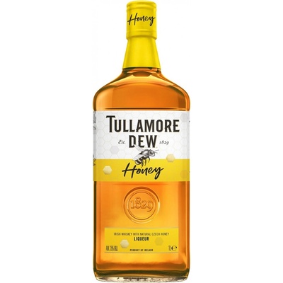 Tullamore D.E.W. Honey 35% 1 l (čistá fľaša)