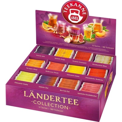 TEEKANNE Country Tea Collection Box 180 čajových sáčků