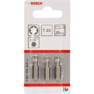 Bosch T25 25 mm 3 ks 2607001615