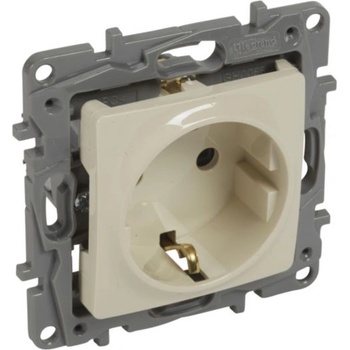 Legrand Контакт шуко niloe 16a крем (m019870)