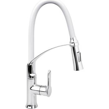 Image 1 of TOYA Висок смесител за кухня Шарп с подвижен чучур, цветен