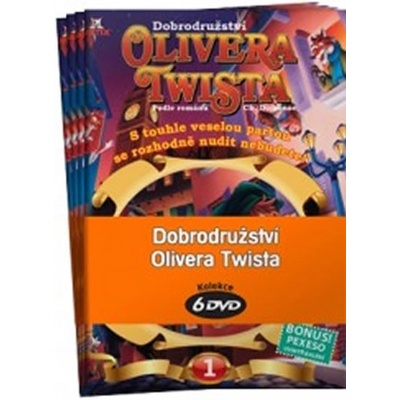 Dobrodružství Olivera Twista 1 - 6 / kolekce 6 DVD