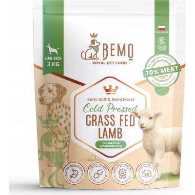 Bemo Cold Pressed Grass-Fed jehněčí 3 kg