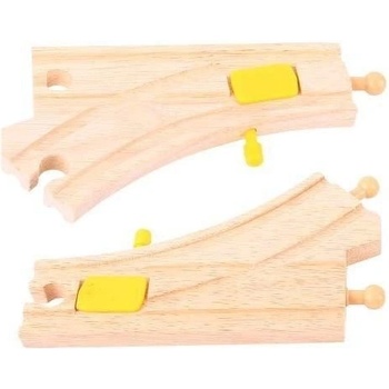 Image 1 of Bigjigs Toys - Дървени разклонения - Механични превключватели