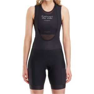 PEPPERMINT Дамски клин за колоездене PEPPERMINT Women's Signature Cargo Bib Cycling bottoms - Black II (155-2213-0213)