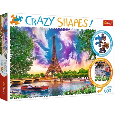 Trefl Puzzle 600 Crazy Shapes - Париж (11115)