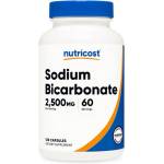 Nutricost Натриев бикарбонат - За нормална стомашна киселинност, 1250 mg, 120 капсули (57605 (753101) NC)